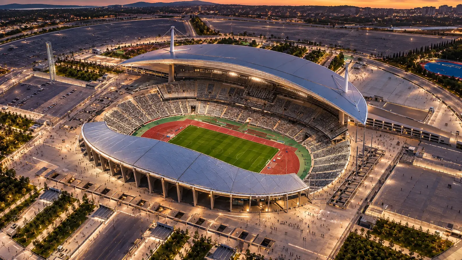 Photograph of Atatürk Olympic Stadium