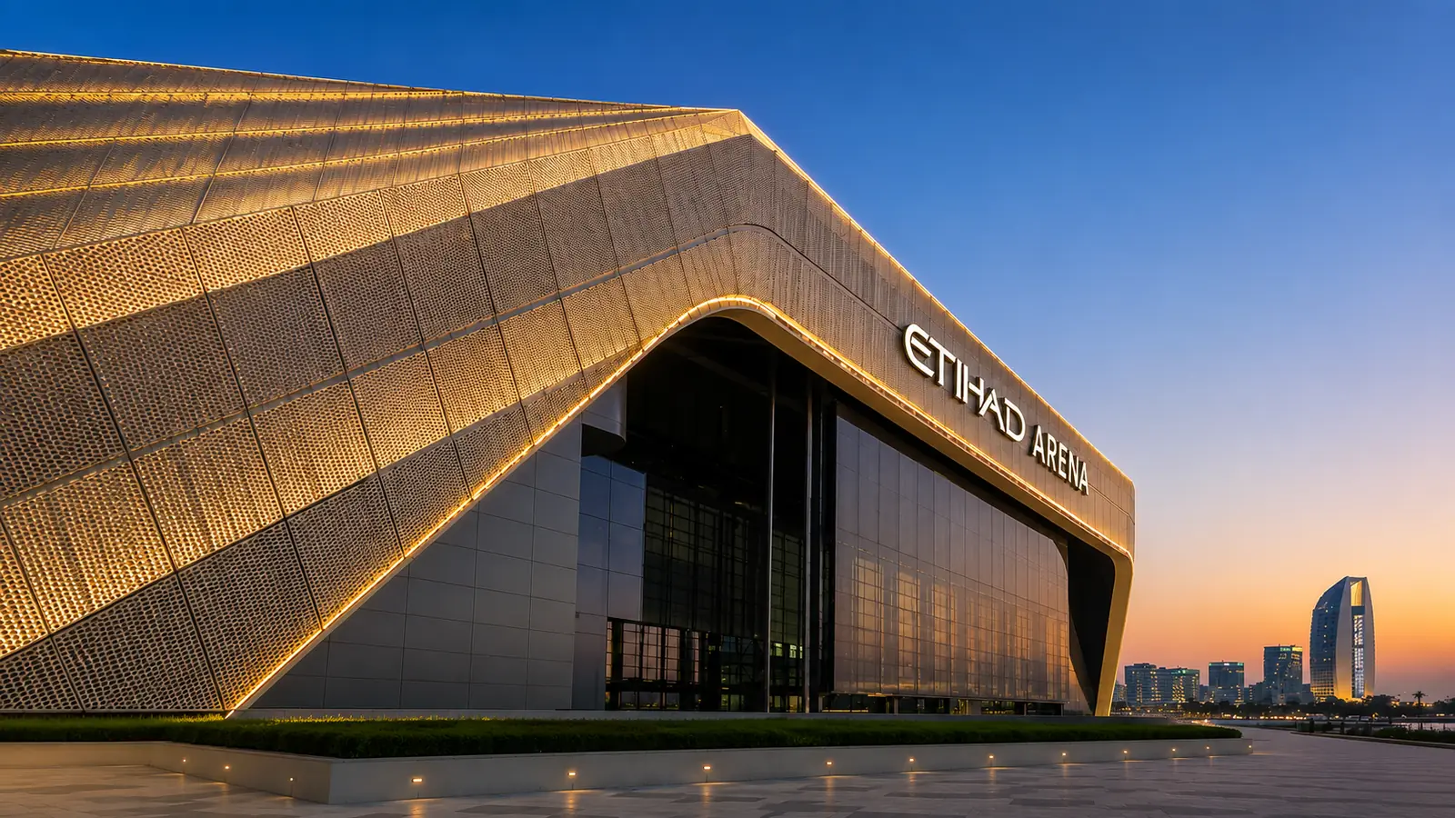 Photograph of Etihad Arena