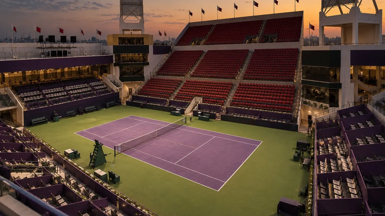 Photograph of Khalifa International Tennis and Squash Complex