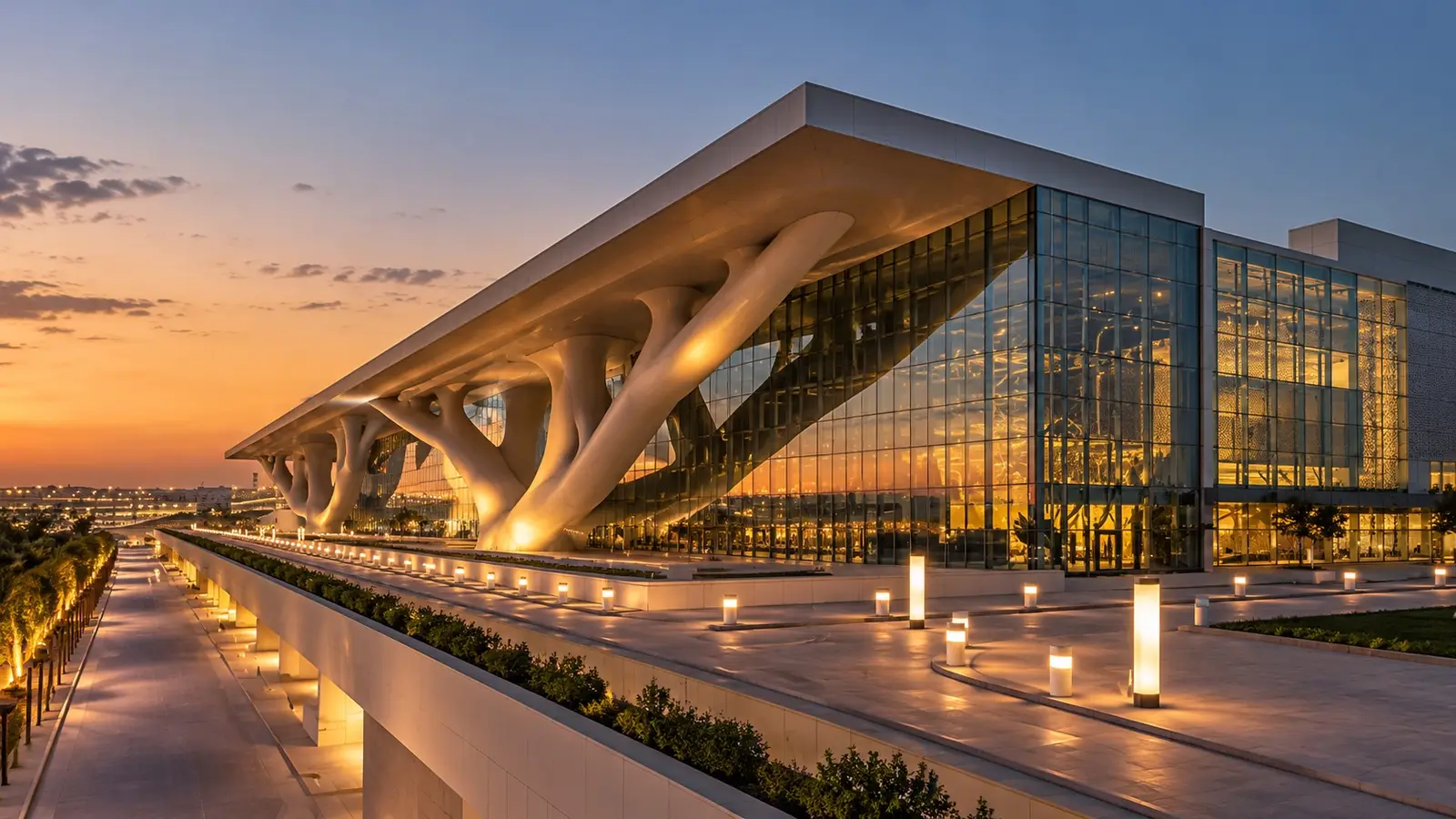 Photograph of Qatar National Convention Centre