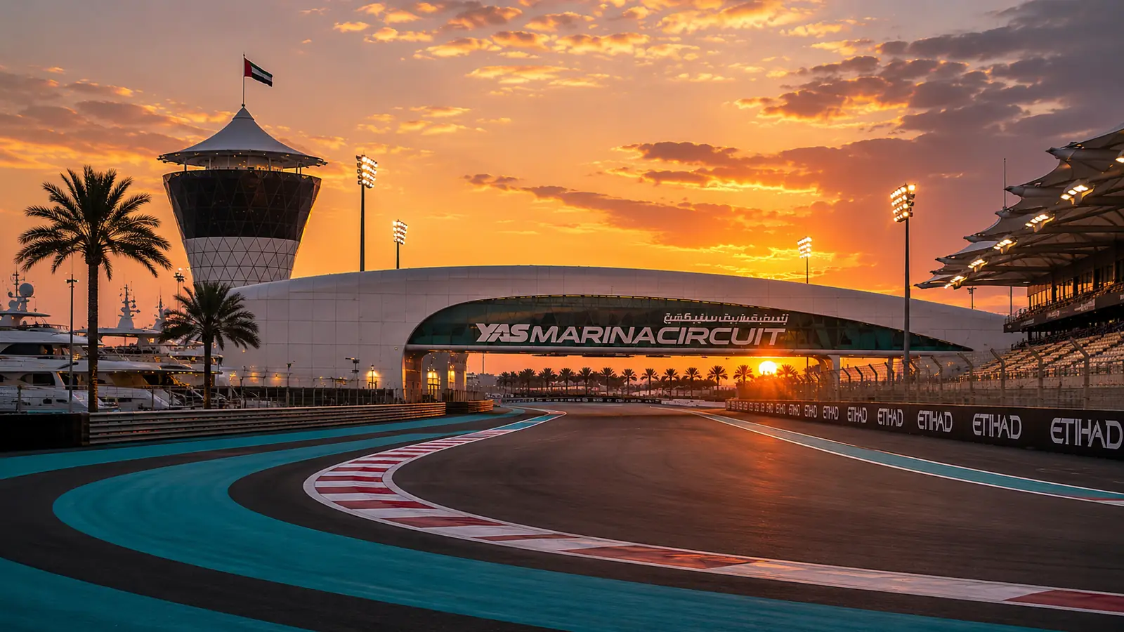 Photograph of Yas Marina Circuit